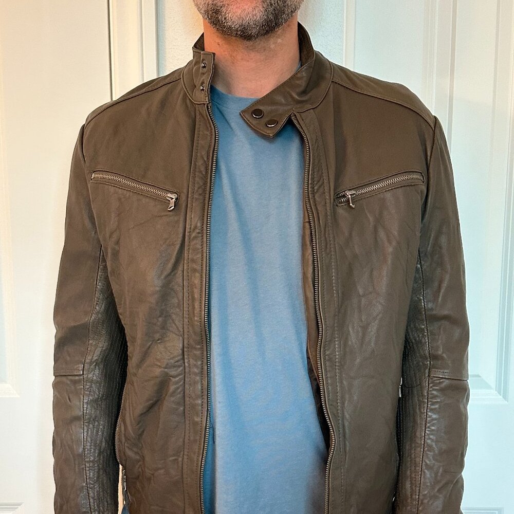 Kenneth Cole Leather Jacket